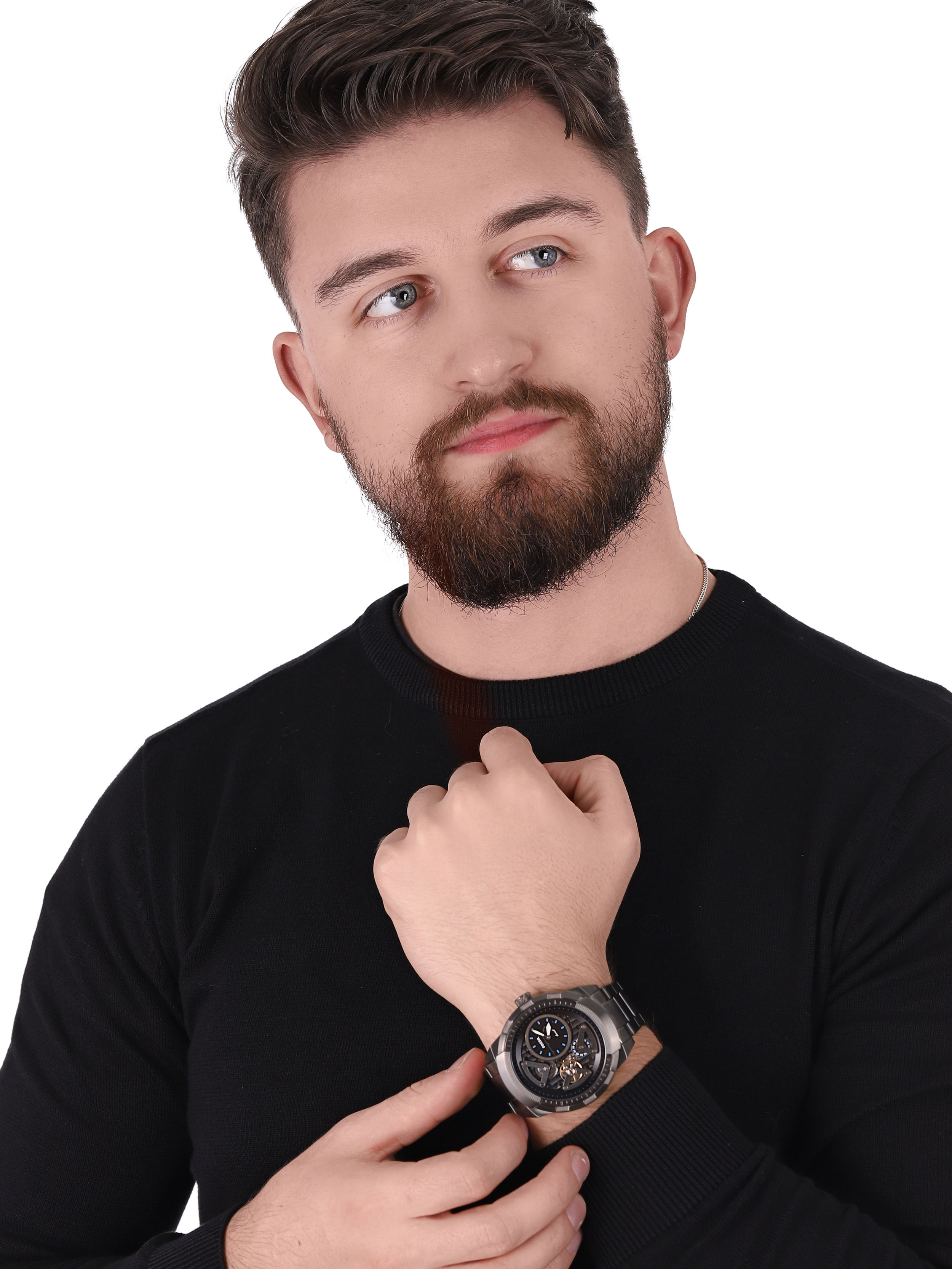 Fossil ME1171 zegarek klasyczny Bronson - miniatura 2