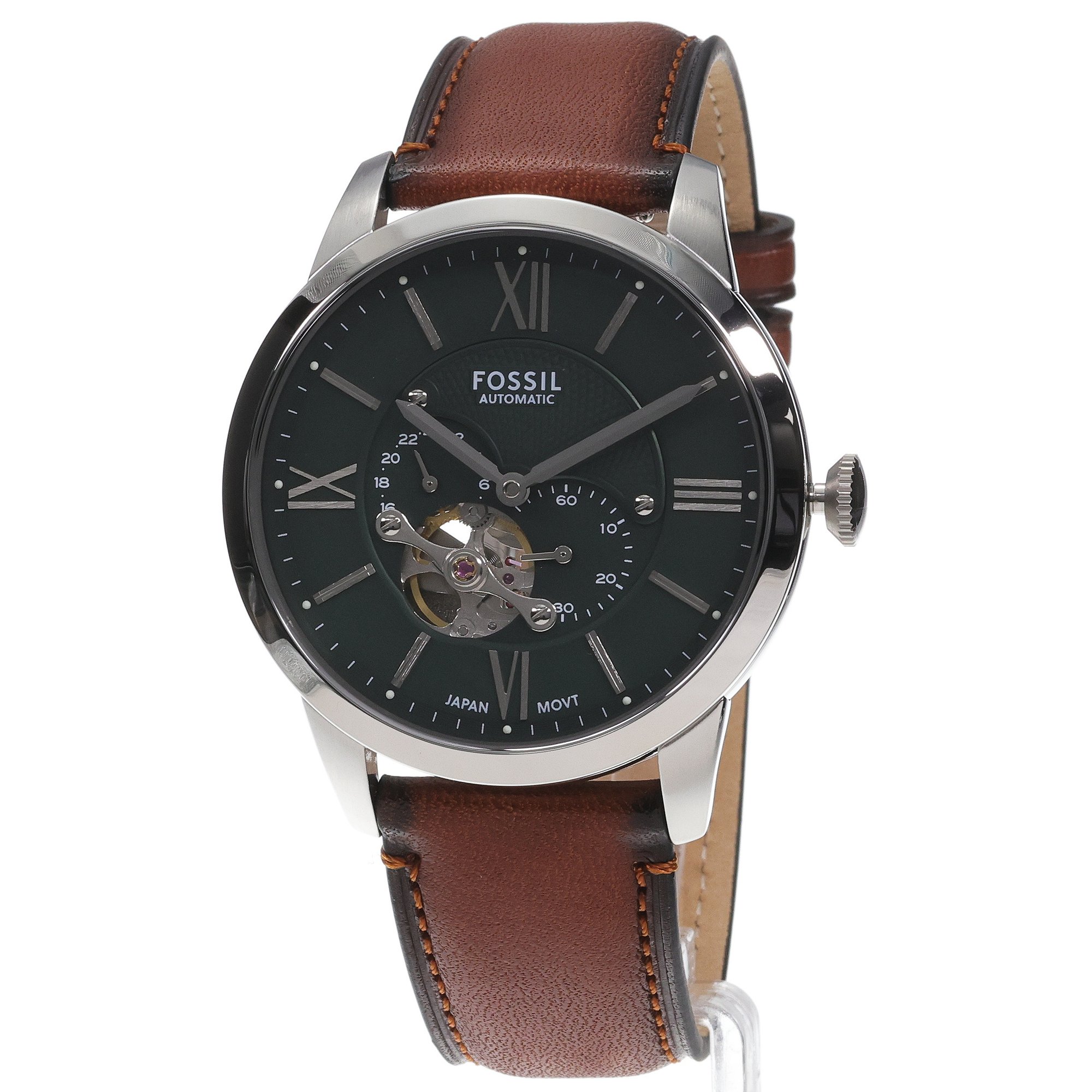 Fossil ME3265 Męskie Black Leather Strap 44mm zegarek męski elegancki mineralne