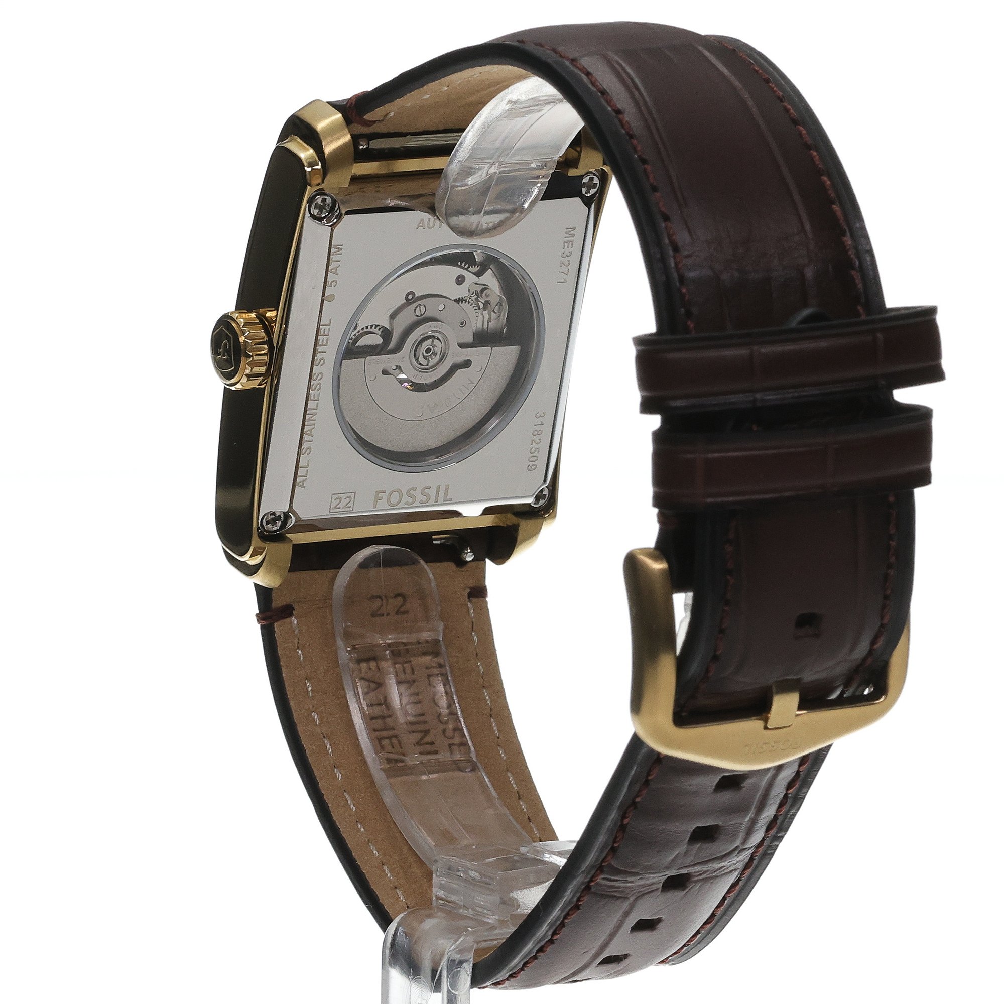 Fossil ME3271 Męskie CARRAWAY AUTOMATIC zegarek męski klasyczny mineralne