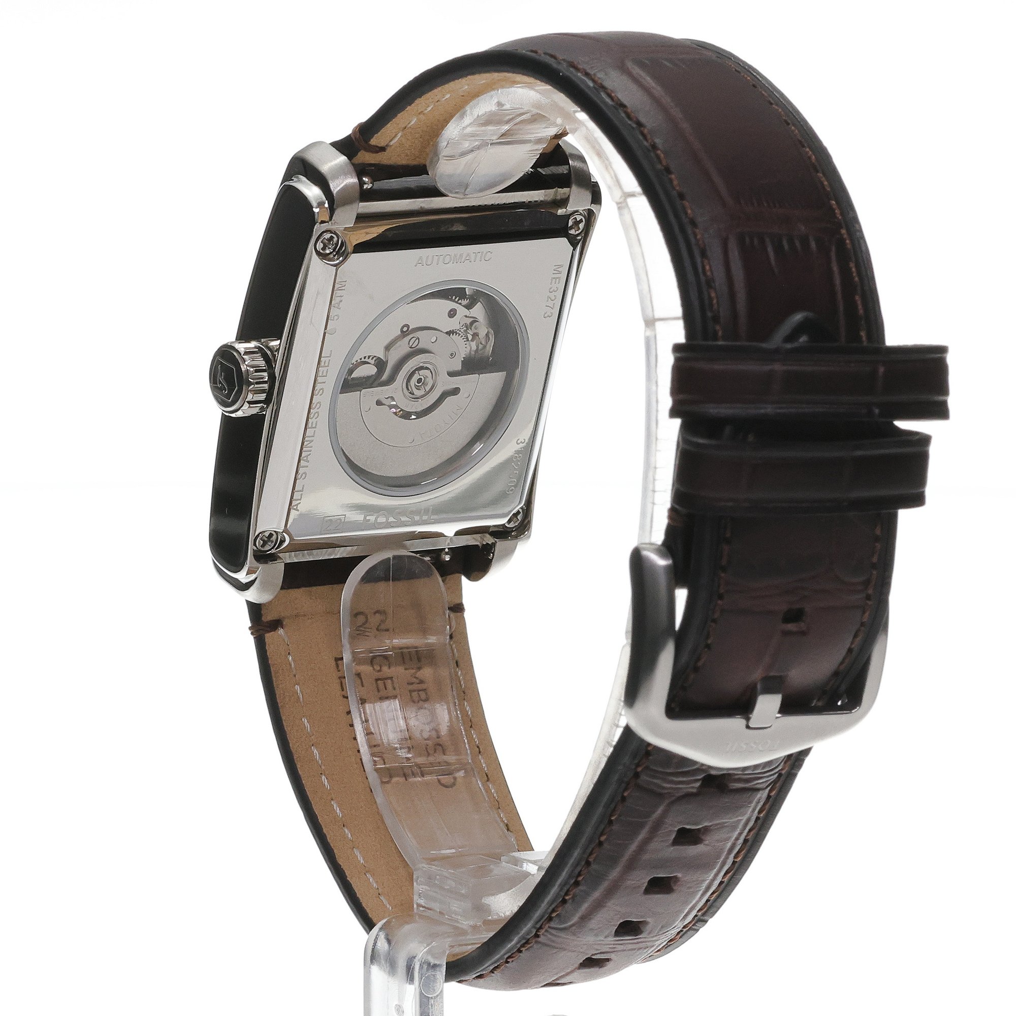 Fossil ME3273 CARRAWAY AUTOMATIC Męskie klasyczny zegarek srebrny - miniatura 4
