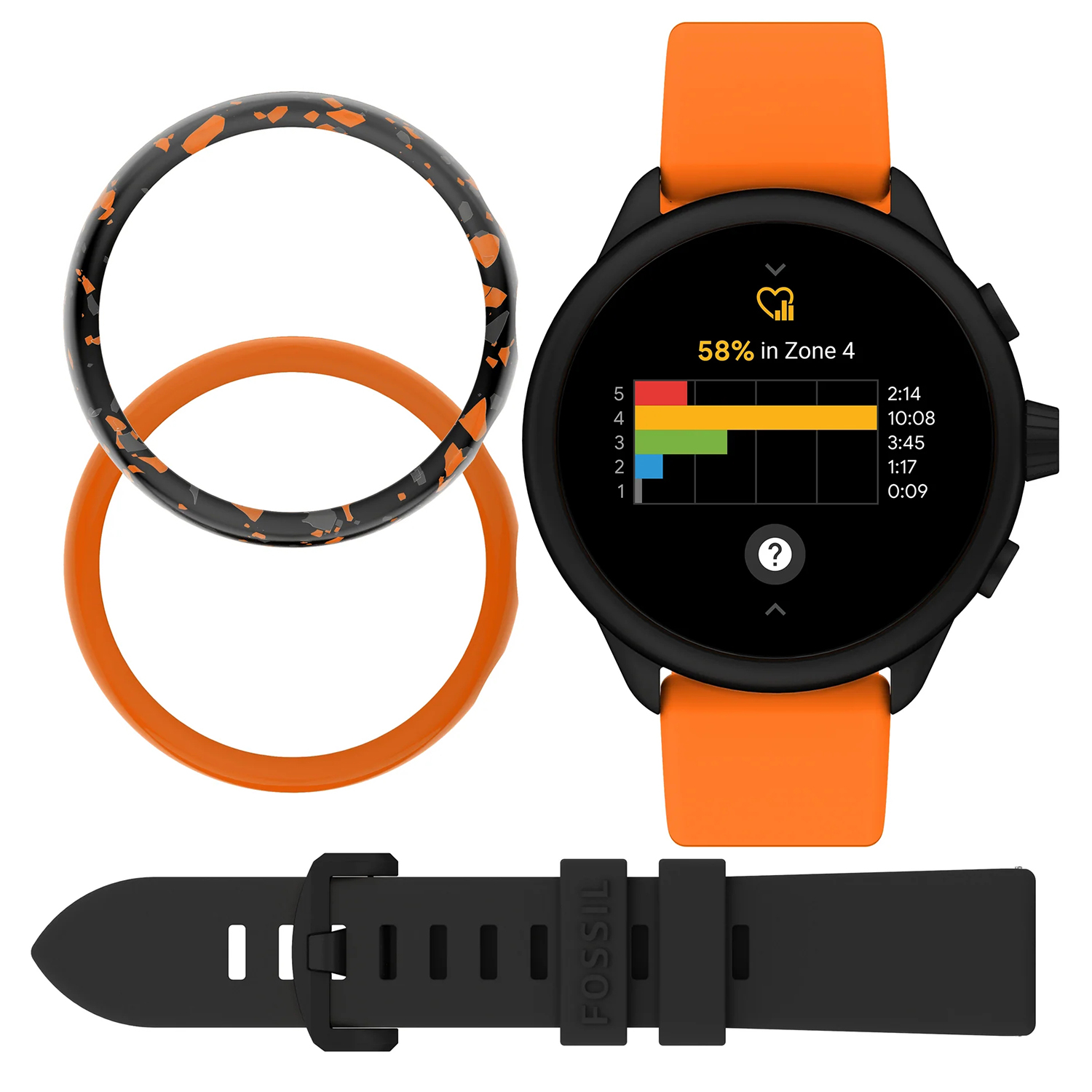 Fossil Smartwatches FTW4074SET zegarek męski sportowy Fossil Q pasek - miniatura 10