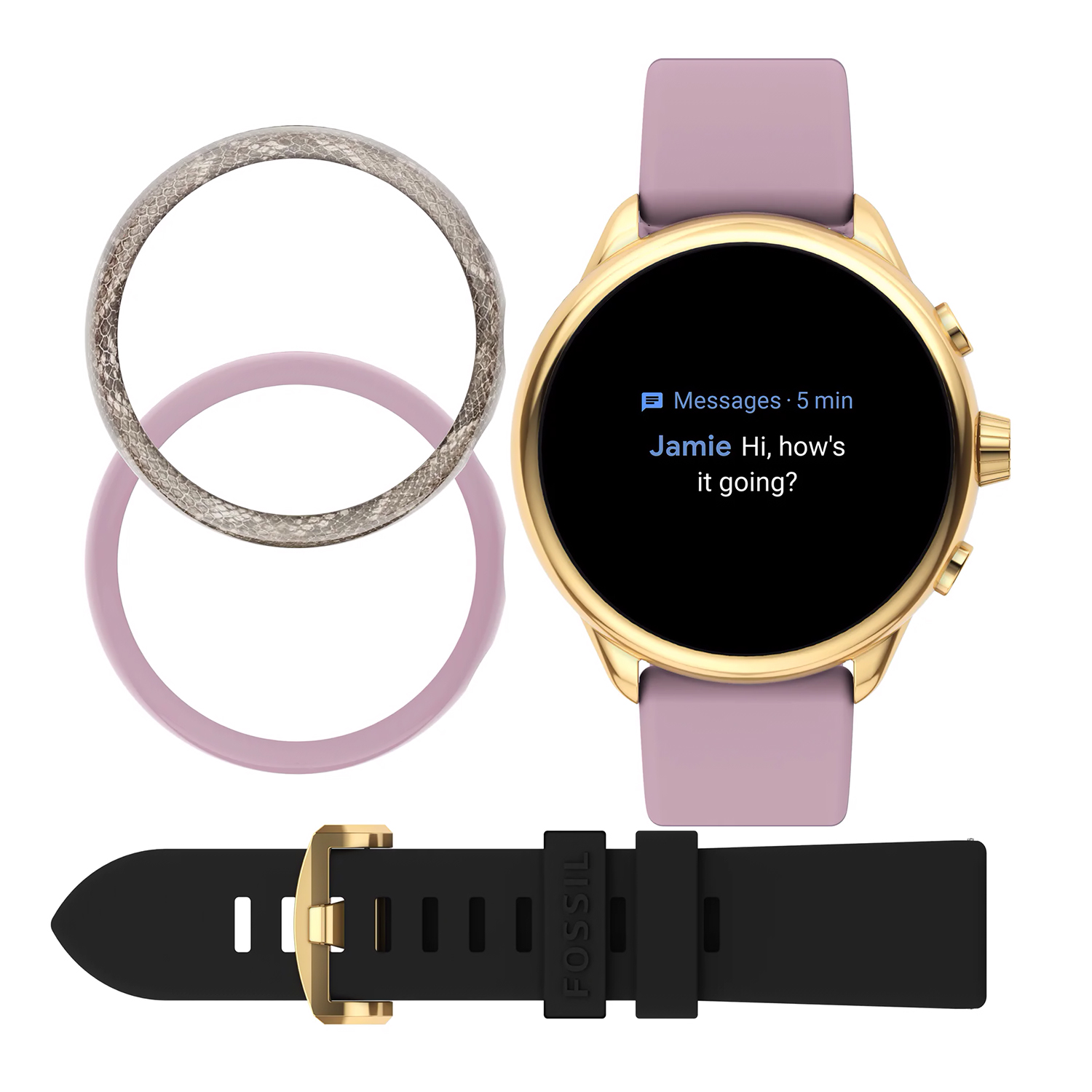 Fossil Smartwatches FTW4075SET zegarek męski sportowy Fossil Q pasek - miniatura 10