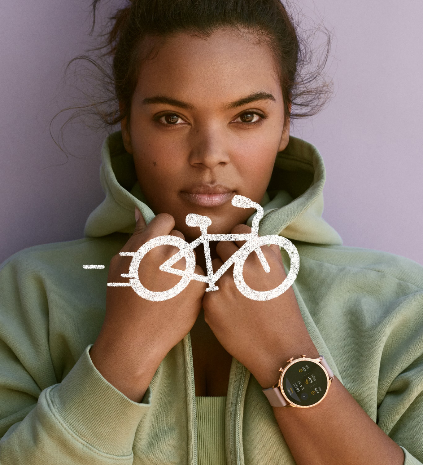 Fossil Smartwatches FTW6080 zegarek różowe złoto sportowy Fossil Q pasek - miniatura 6