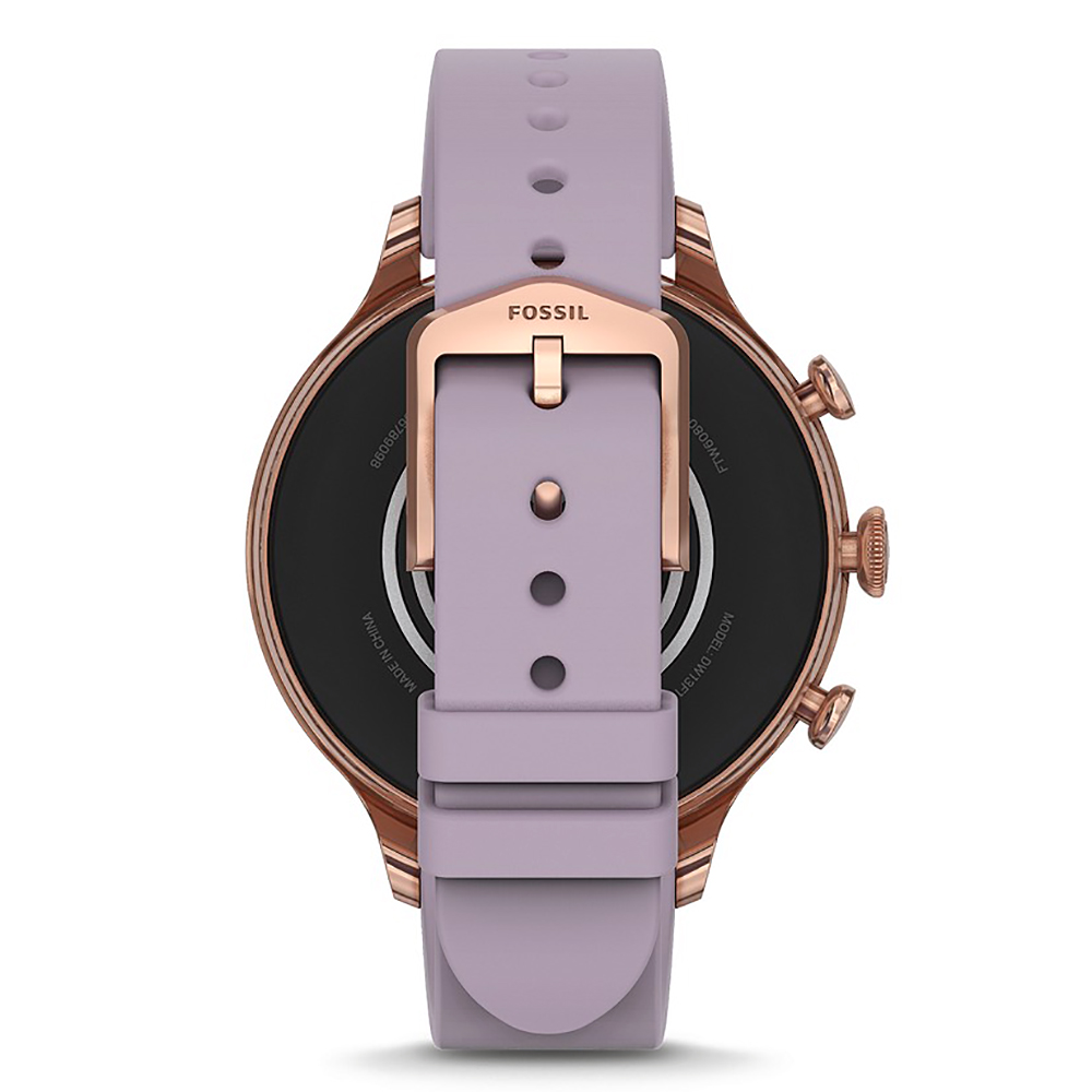 Fossil Smartwatches FTW6080V GEN 6 SMARTWATCH - PURPLE Fossil Q sportowy zegarek różowe złoto - miniatura 3
