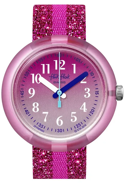 Flik Flak FPNP053 Power Time PINK SPARKLE - zdjęcie 1