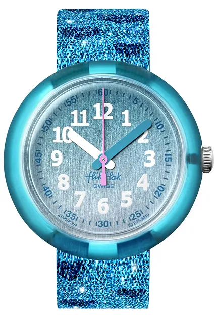 Flik Flak FPNP064 Power Time TURQUOISE SPARKLE - zdjęcie 1