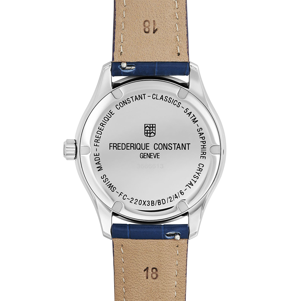 Frederique Constant FC-220MN3BD6 damski zegarek Classics pasek - miniatura 3