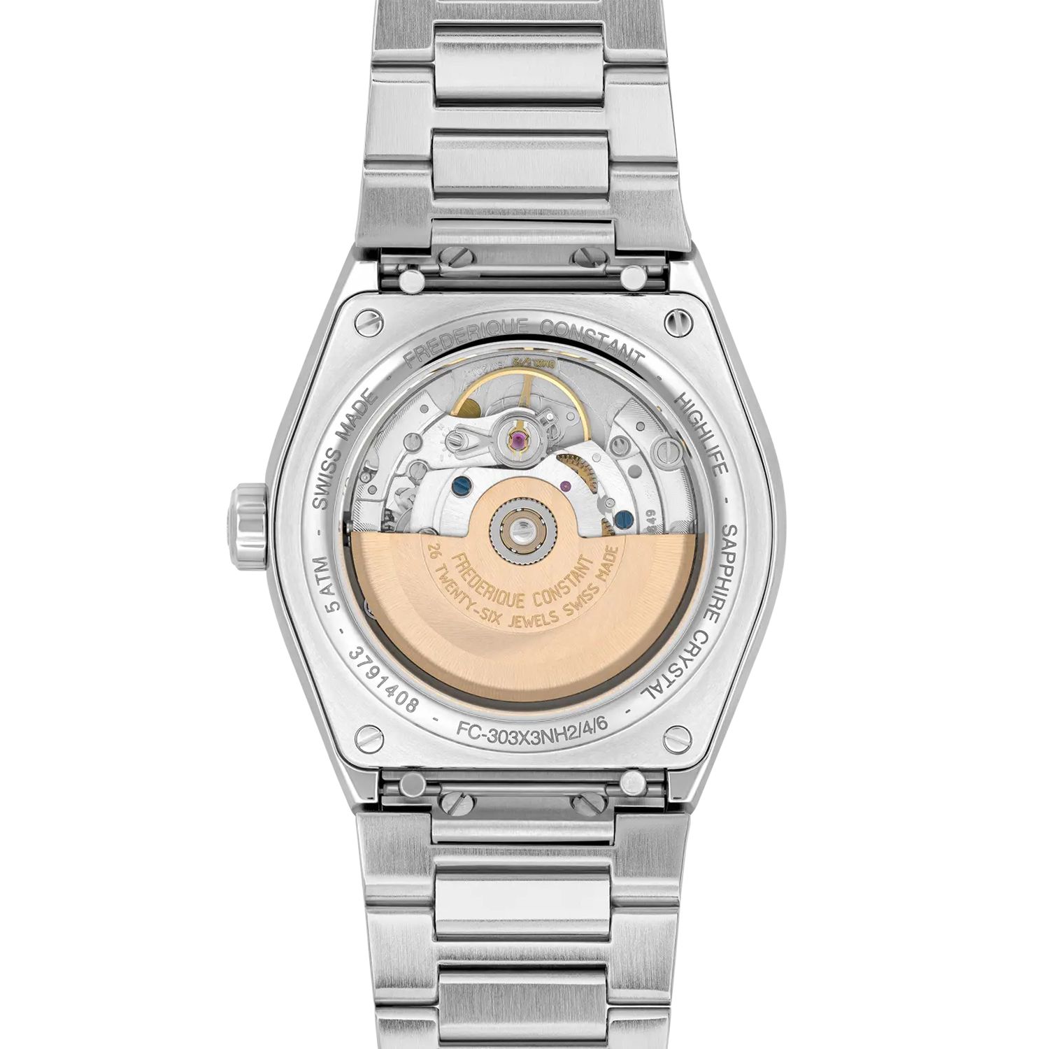 Frederique Constant FC-303BL3NH6B zegarek - miniatura 3