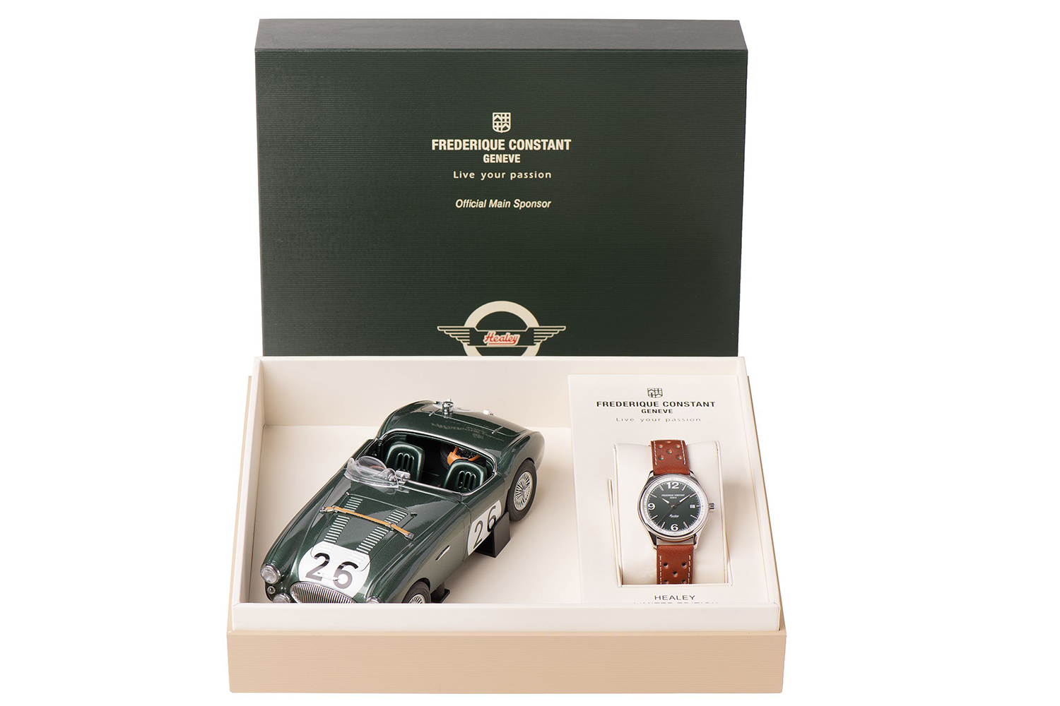 Frederique Constant FC-303HGRS5B6 VINTAGE RALLY HEALEY AUTOMATIC zegarek sportowy Vintage Rally - miniatura 2