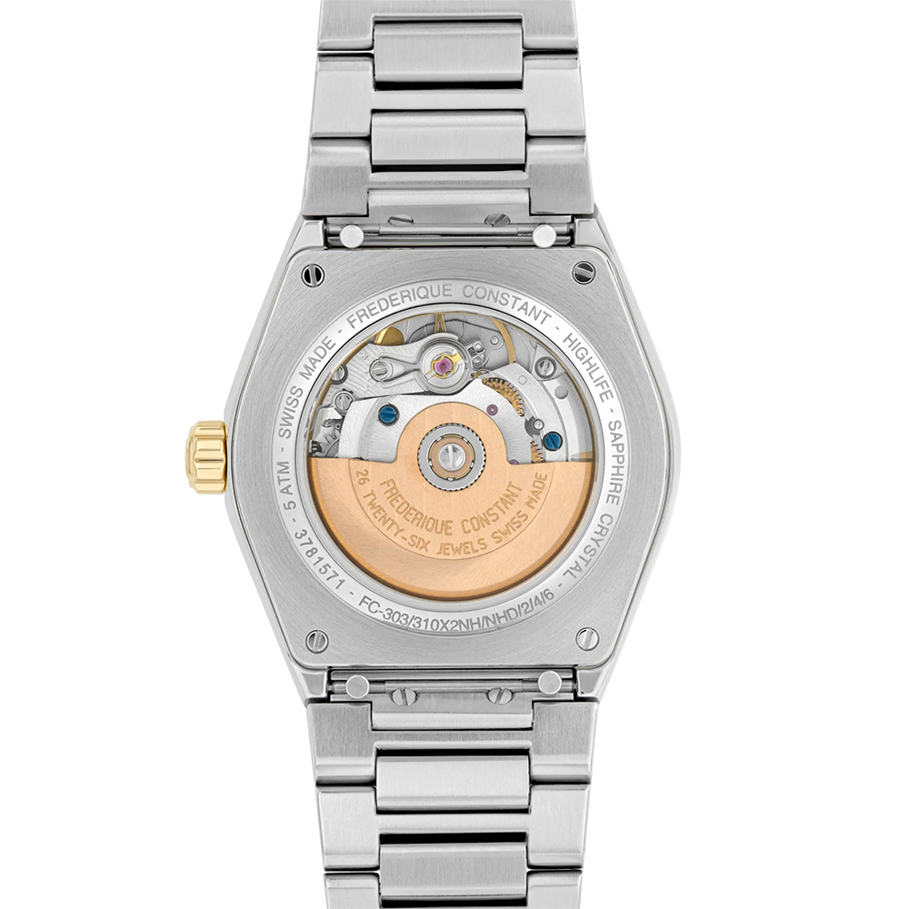 Frederique Constant FC-303V2NH3B damski zegarek Highlife bransoleta - miniatura 3