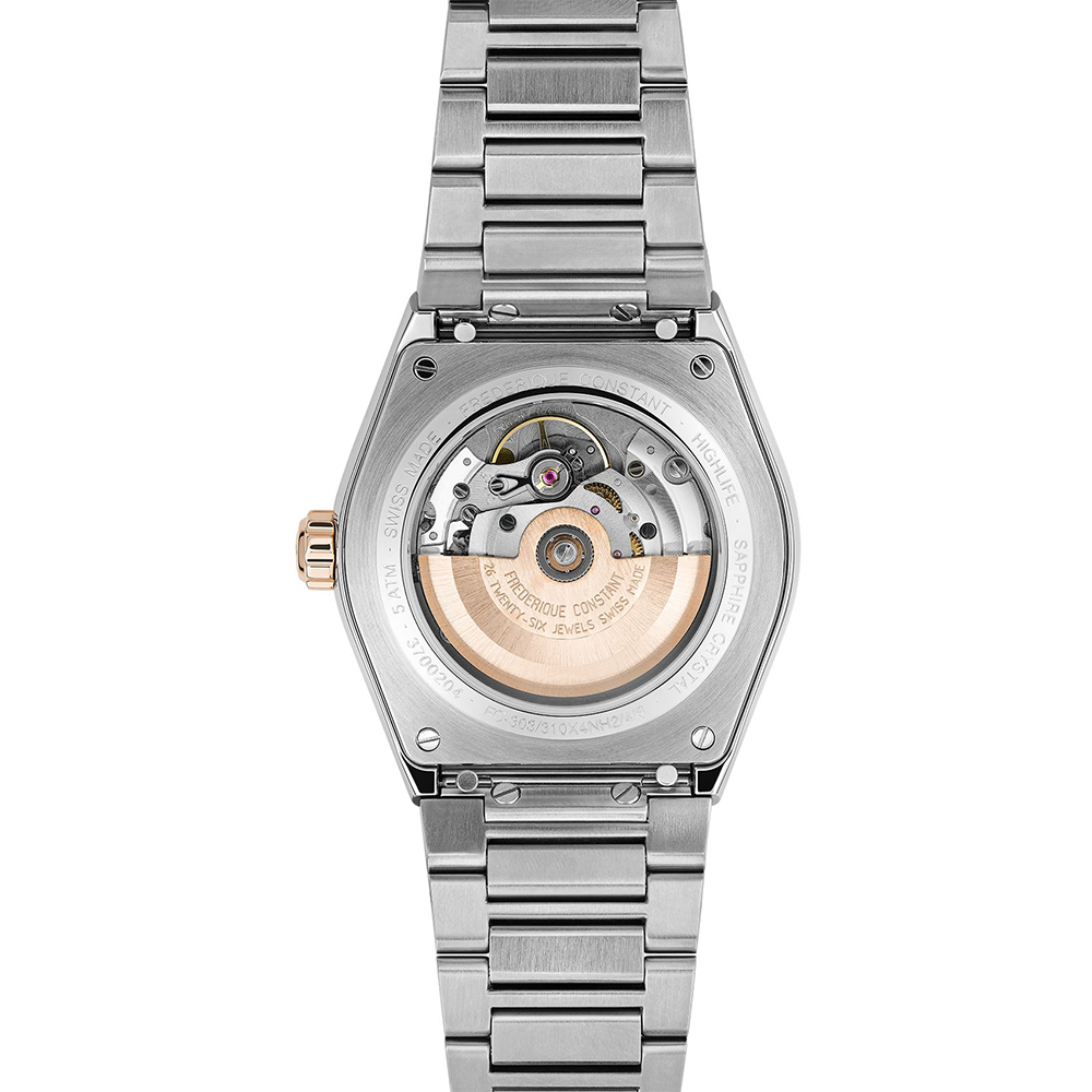 Frederique Constant FC-303V4NH2B męski zegarek Highlife bransoleta - miniatura 3