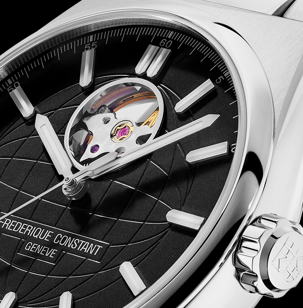 Frederique Constant FC-310B4NH6B Highlife HIGHLIFE HEART BEAT zegarek męski klasyczny szafirowe