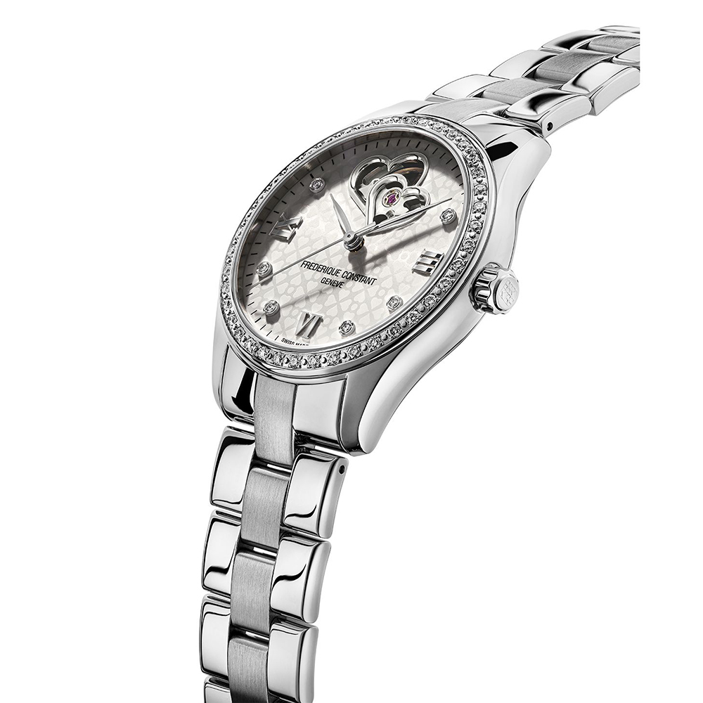 Frederique Constant FC-310WDHB3BD6B damski zegarek Ladies Automatic pasek - miniatura 2