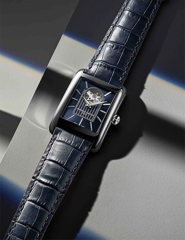 Frederique Constant FC-311N4C6 CLASSICS CARREE HEART BEAT AUTOMATIC zegarek Classics - miniatura 4