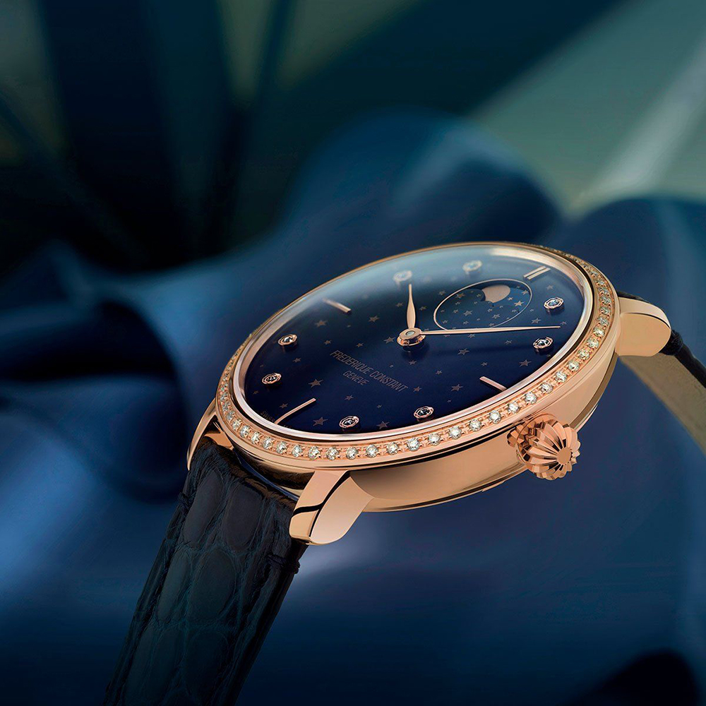 Frederique Constant FC-701NSD3SD4 damski zegarek Manufacture pasek - miniatura 4