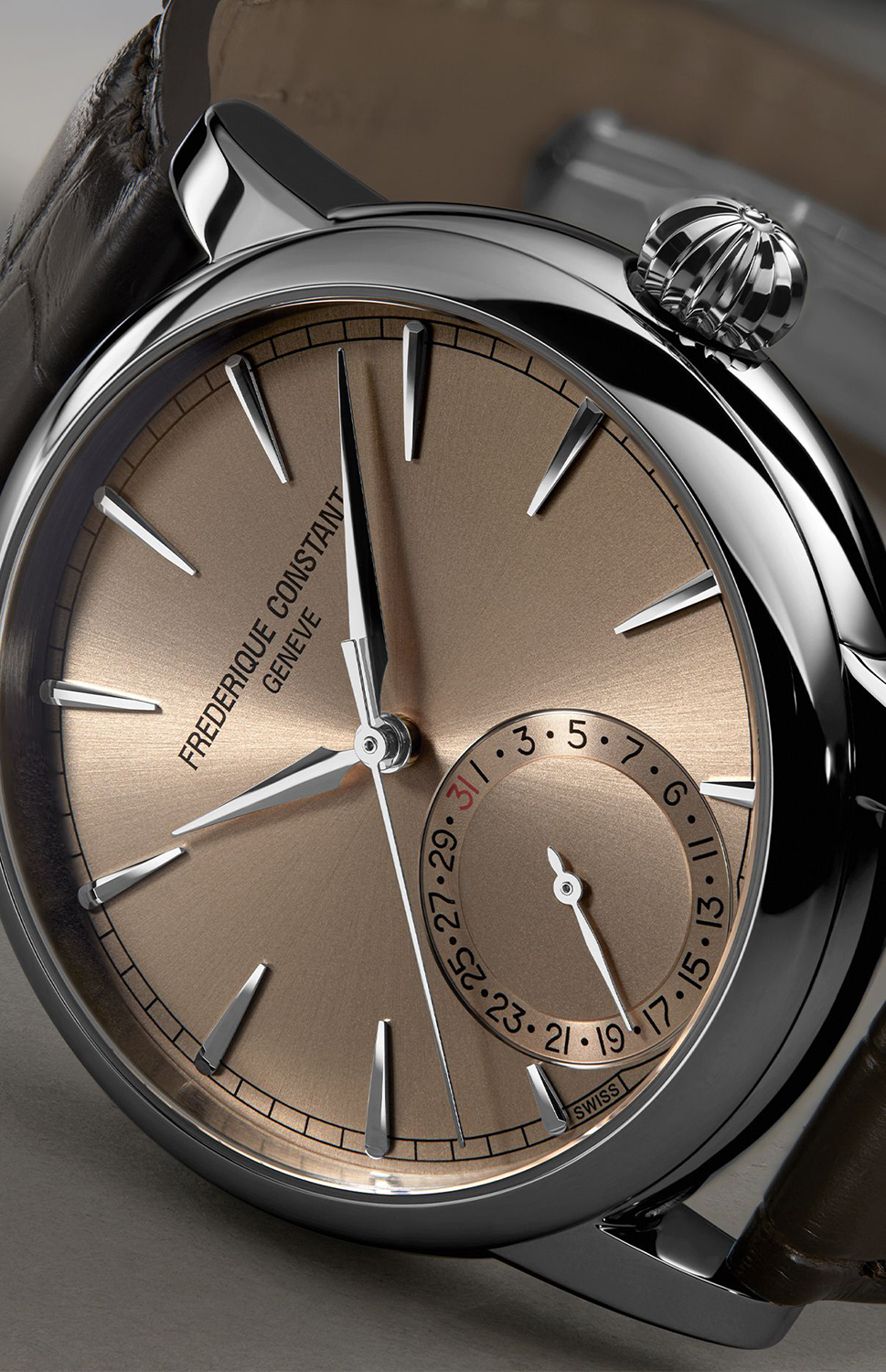 Frederique Constant FC-706SAL3H6 MANUFACTURE CLASSIC DATE zegarek Manufacture - miniatura 8