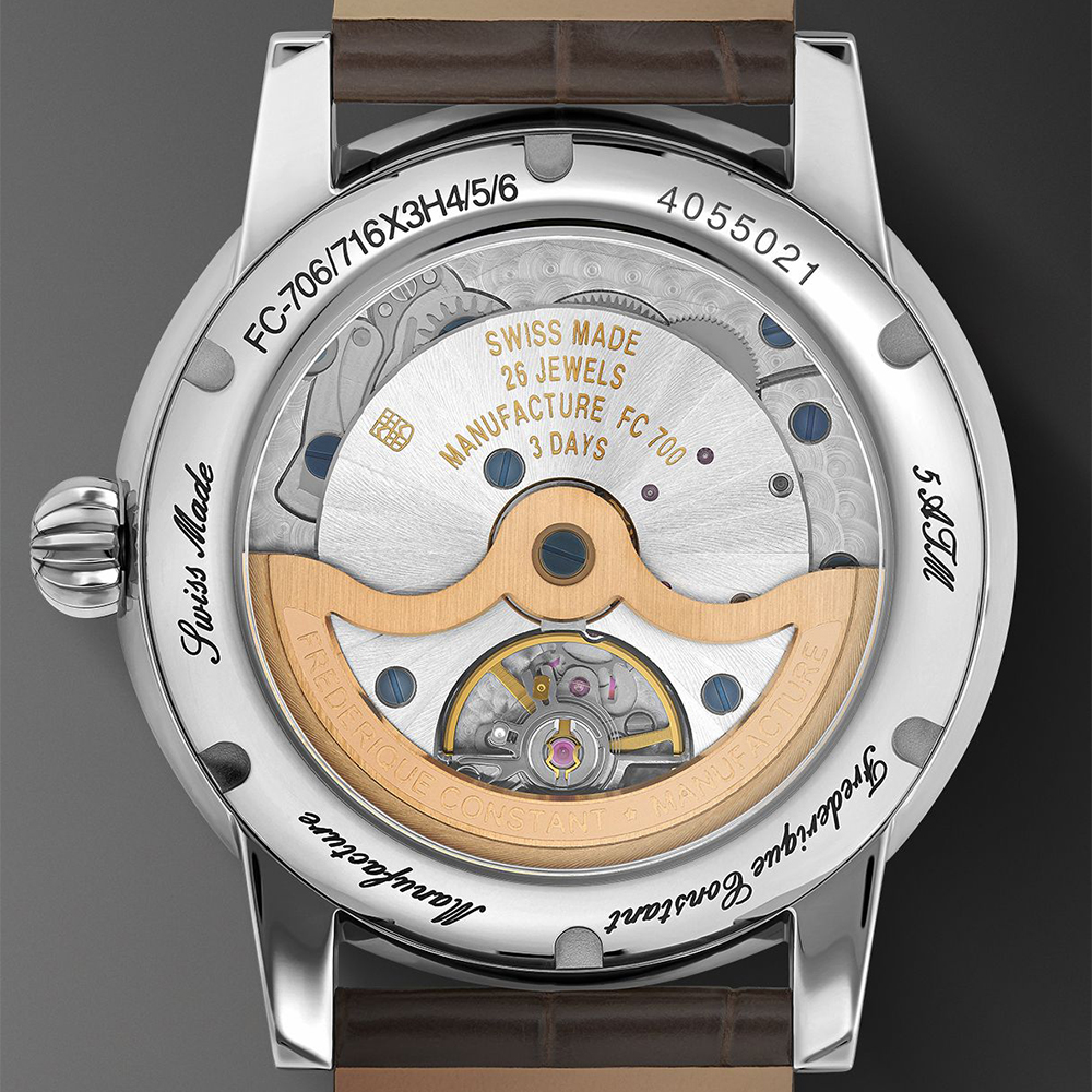Frederique Constant FC-706SAL3H6 męski zegarek Manufacture - miniatura 9