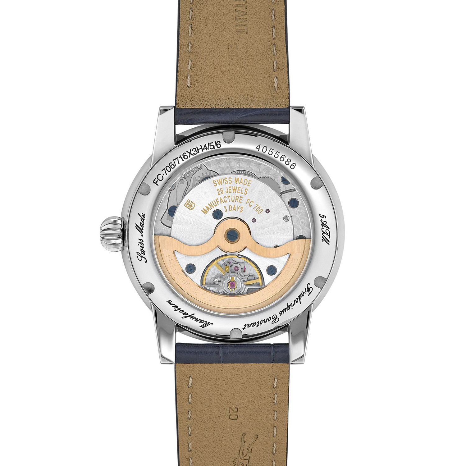 Frederique Constant FC-716S3H6 męski zegarek Manufacture - miniatura 3