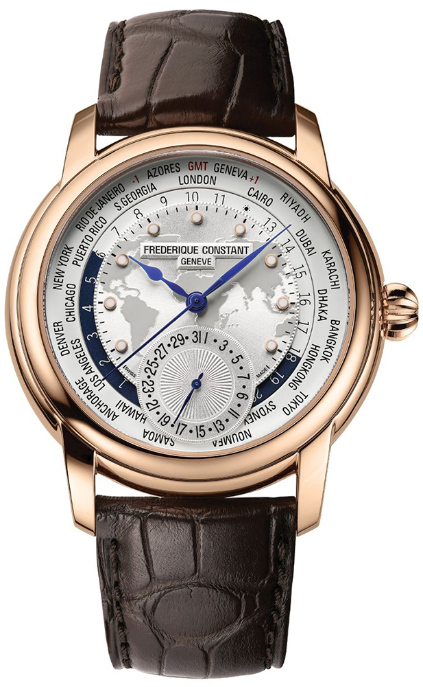 Frederique Constant CLASSIC WORLDTIMER MANUFACTURE FC-718WM4H4