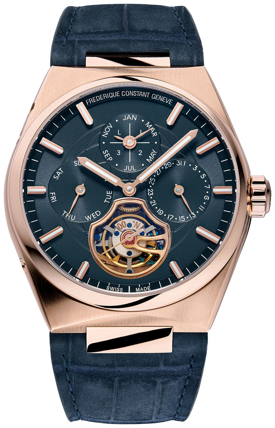Frederique Constant HIGHLIFE TOURBILLON PERPETUAL CALENDAR MANUFACTURE LIMITED EDITION FC-975BL4NH9
