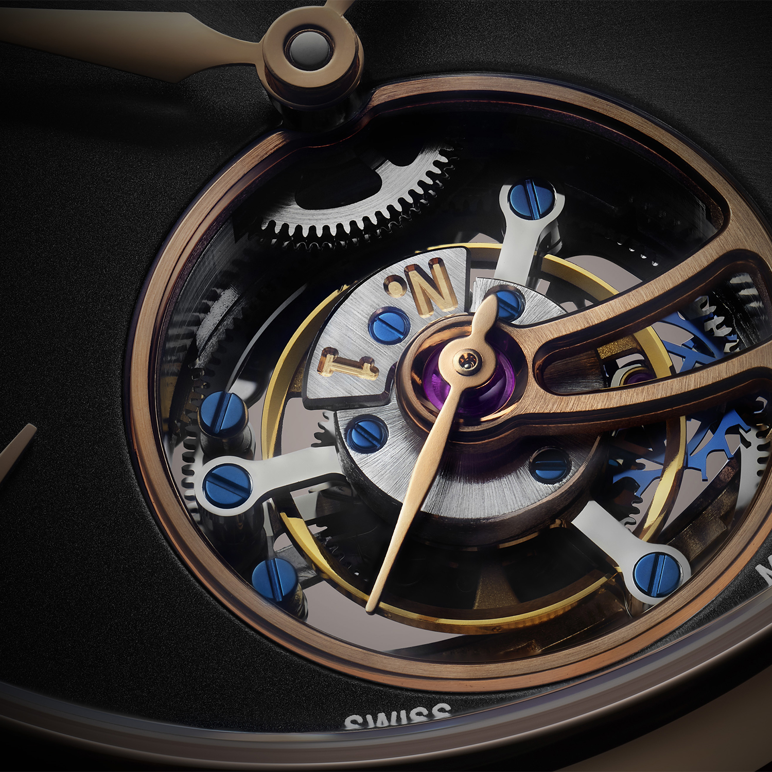 Frederique Constant FC-980G3H9 MANUFACTURE CLASSIC TOURBILLON FREDERIQUE CONSTANTS 35TH ANNIVERSARY Manufacture zegarek - miniatura 5