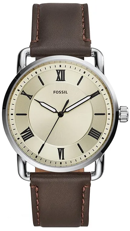Fossil FS5663 Copeland COPELAND THREE-HAND BROWN LEATHER - zdjęcie 1