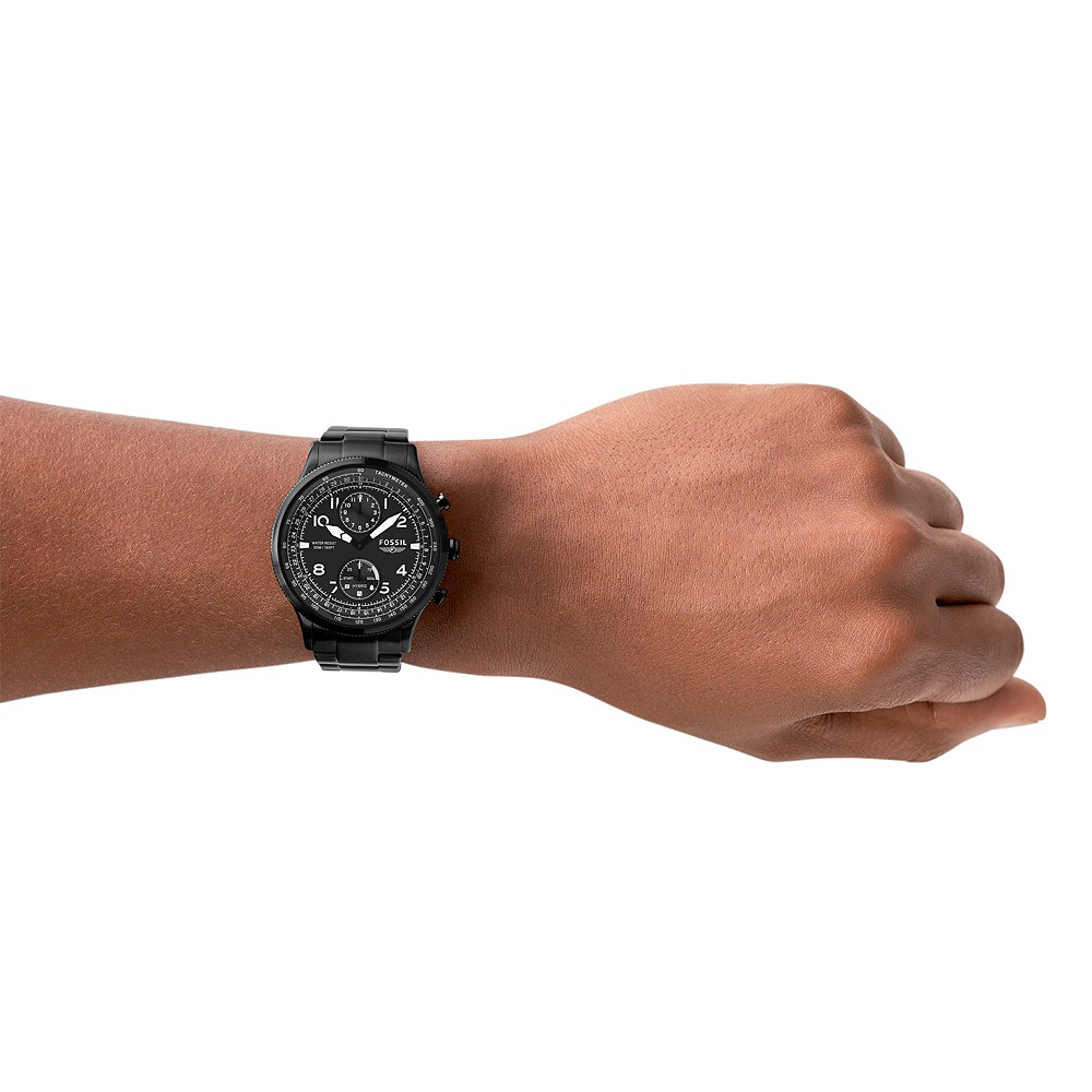 FTW1316 smartwatch czarny klasyczny Hybrid Smartwatch pasek - miniatura 5