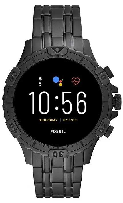 Fossil FTW4038 Garrett GEN 5 SMARTWATCH GARRETT HR BLACK - zdjęcie 1