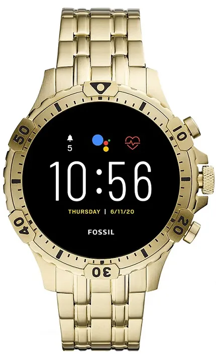 Fossil FTW4039 Garrett GEN 5 SMARTWATCH GARRETT HR GOLD - zdjęcie 1