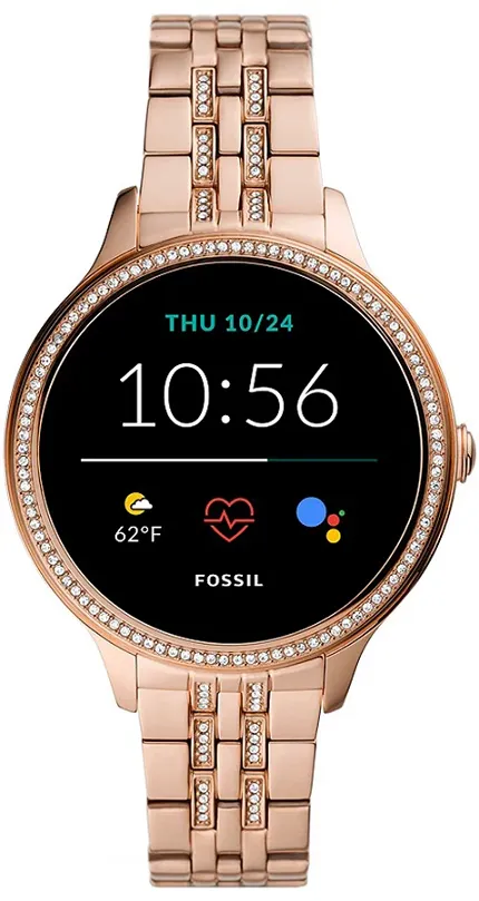Fossil Smartwatch FTW6073 Fossil Q GEN 5E SMARTWATCH - ROSE GOLD - zdjęcie 1