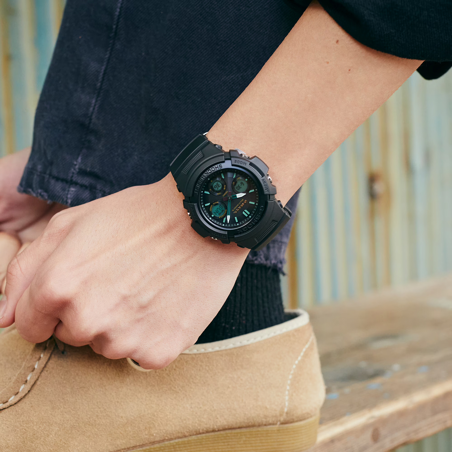 G-SHOCK AWG-M100RC-1AER męski zegarek G-SHOCK Original pasek - miniatura 3