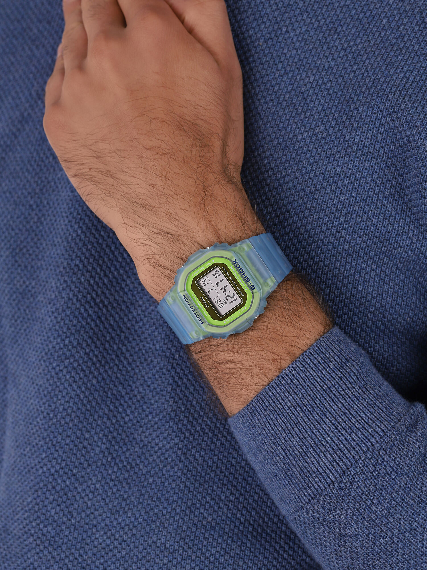 G-SHOCK DW-5600LS-2ER męski zegarek G-SHOCK Original pasek - miniatura 3