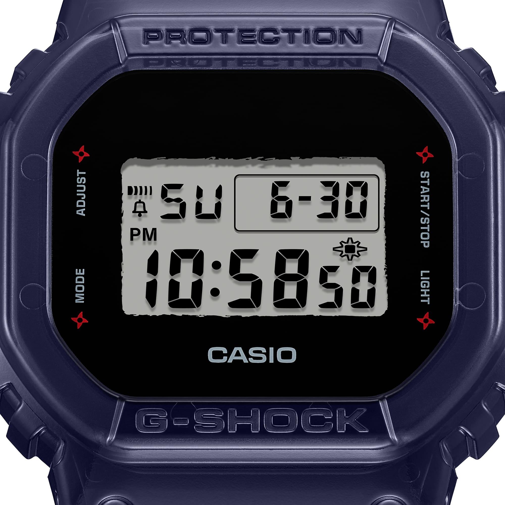 G-SHOCK DW-5600NNJ-2ER G-SHOCK NINJA SERIES G-SHOCK Original sportowy zegarek czarny - miniatura 9