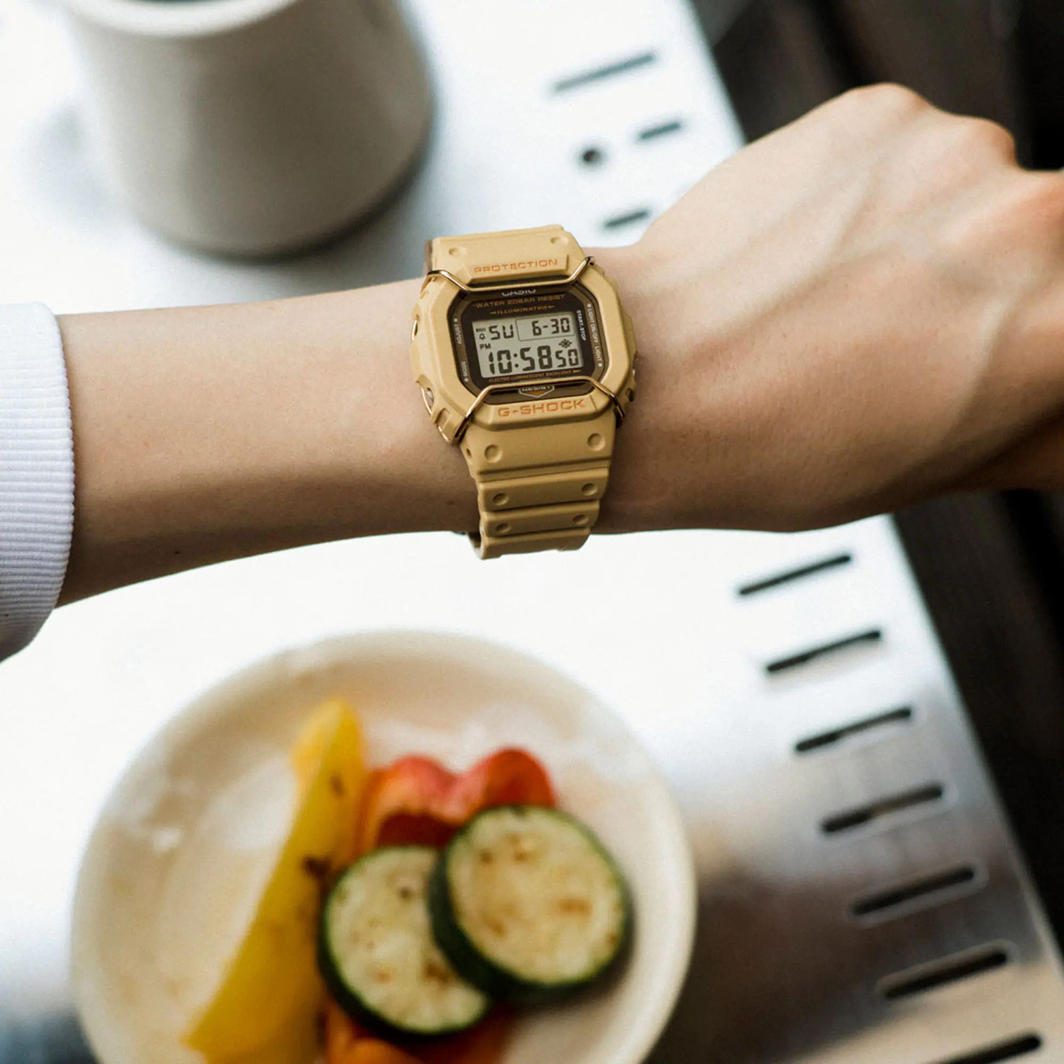 G-SHOCK DW-5600PT-5ER zegarek czarny sportowy G-SHOCK Original pasek - miniatura 5