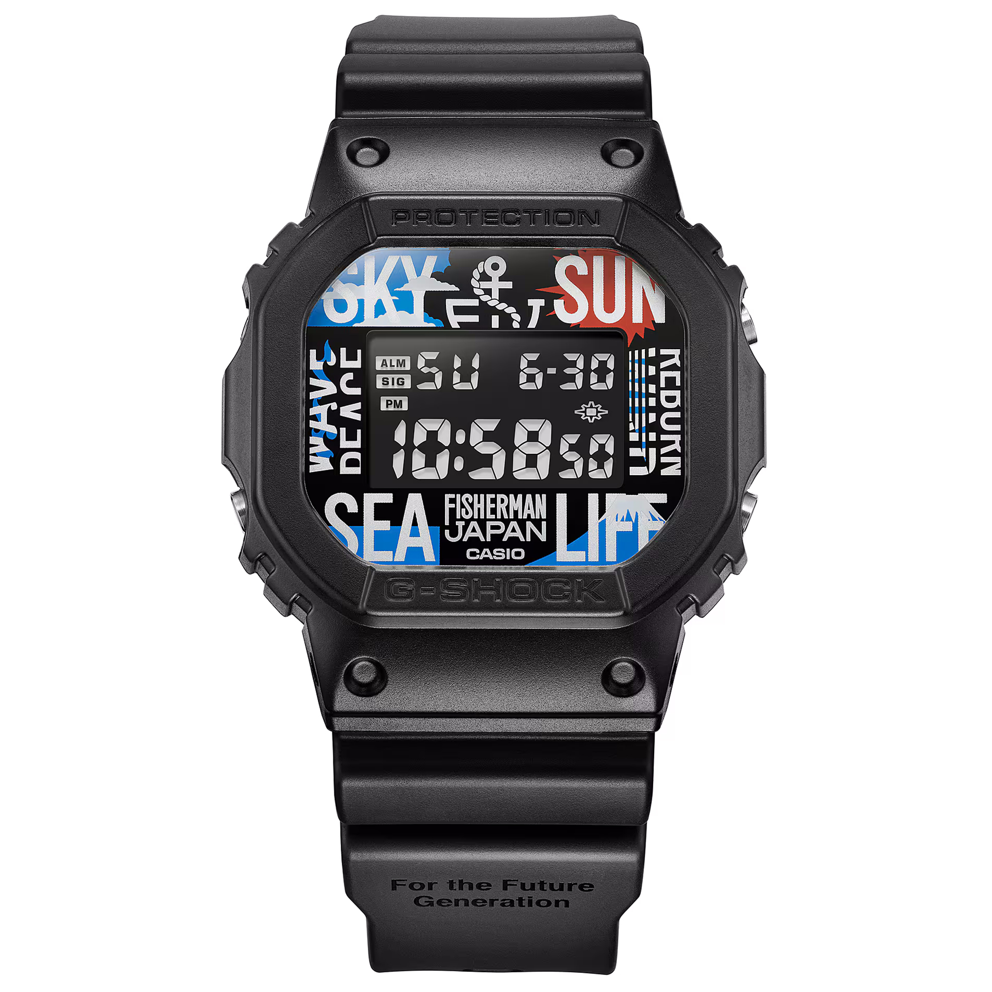 G-SHOCK DW-5600RF24-1ER zegarek czarny sportowy G-SHOCK Original pasek - miniatura 2