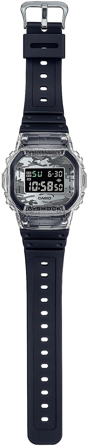G-SHOCK DW-5600SKC-1ER zegarek bezbarwny sportowy G-SHOCK pasek - miniatura 6