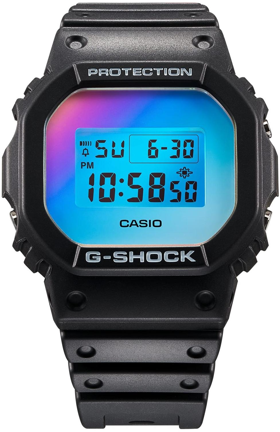 G-SHOCK DW-5600SR-1ER zegarek męski sportowy G-SHOCK pasek - miniatura 2