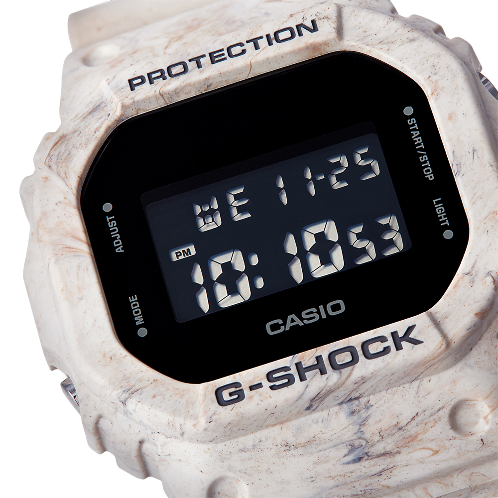 G-Shock DW-5600WM-5ER G-Shock sportowy zegarek beżowy - miniatura 3