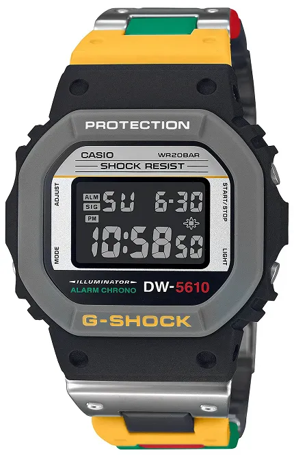 G-SHOCK DW-5610MT-1ER G-SHOCK Original G-SHOCK ORIGINAL MIXTAPE - zdjęcie 1