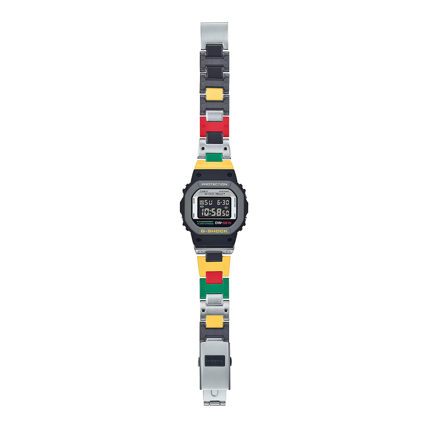 G-SHOCK DW-5610MT-1ER G-SHOCK ORIGINAL MIXTAPE zegarek sportowy G-SHOCK Original - miniatura 2