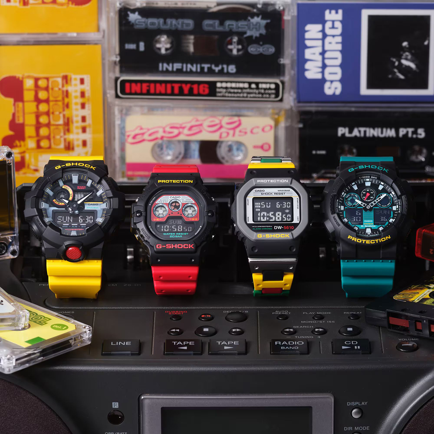 G-SHOCK DW-5610MT-1ER zegarek męski G-SHOCK Original - miniatura 4