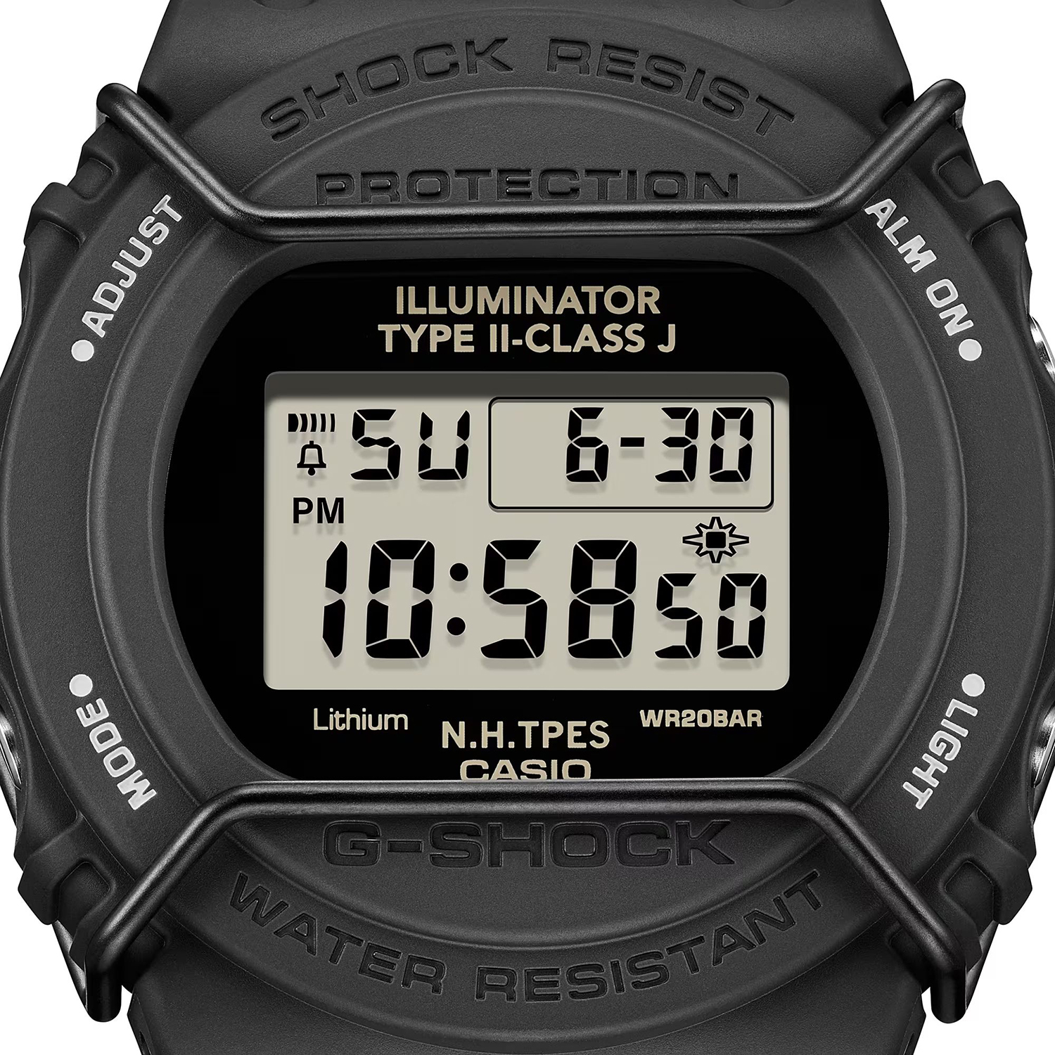 G-SHOCK DW-5700NH-1ER NHoolywood 10th Collaboration zegarek sportowy G-SHOCK - miniatura 3