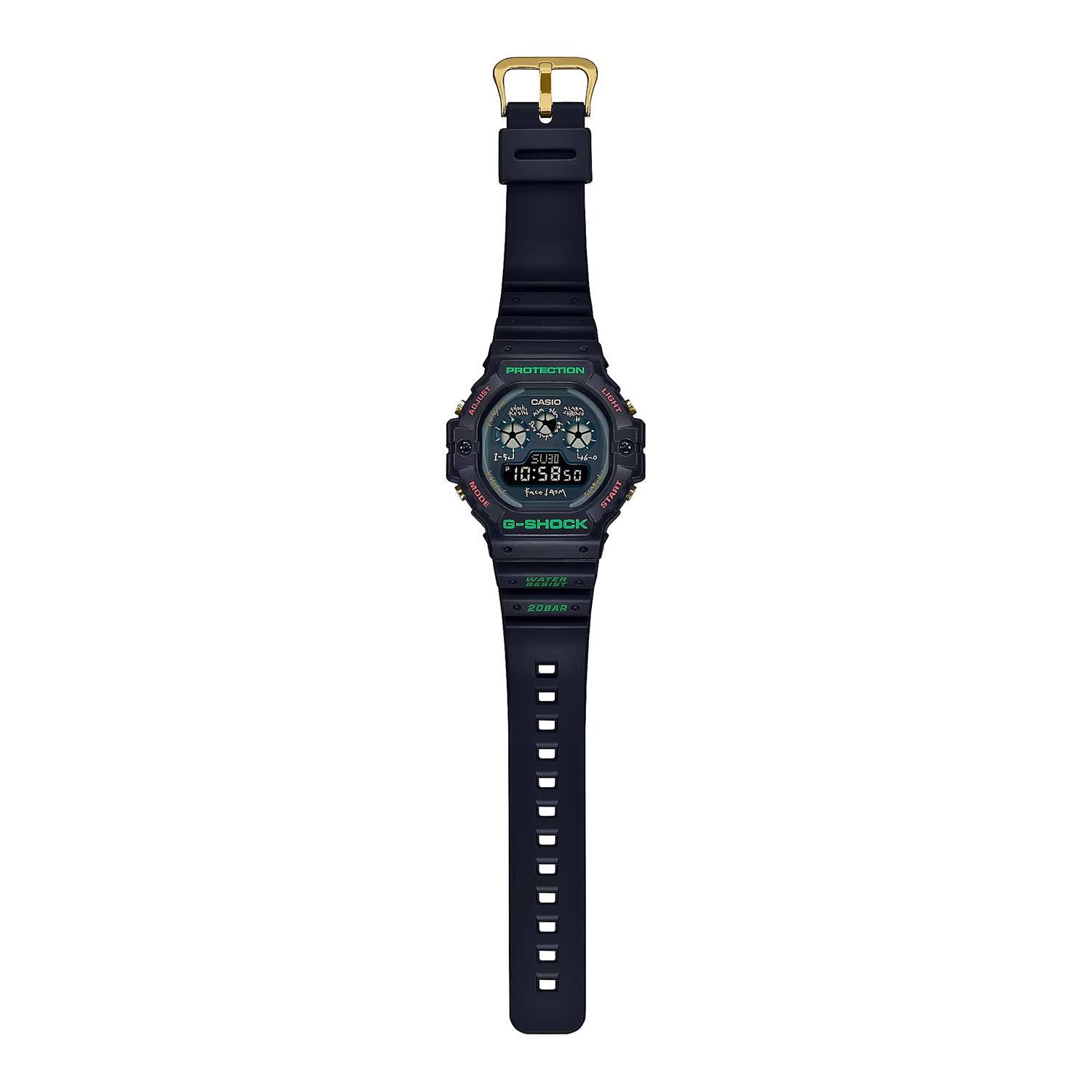 G-SHOCK DW-5900FA-1ER męski zegarek G-SHOCK Original pasek - miniatura 3