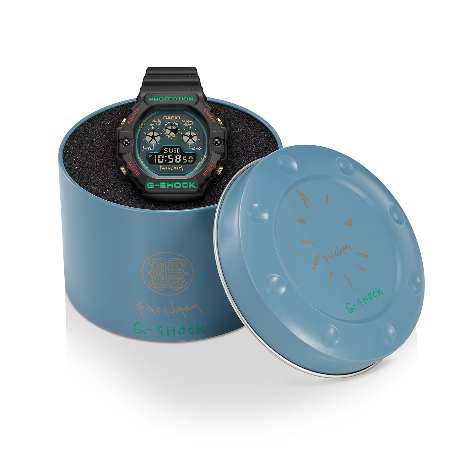 G-SHOCK DW-5900FA-1ER zegarek czarny G-SHOCK Original pasek - miniatura 11