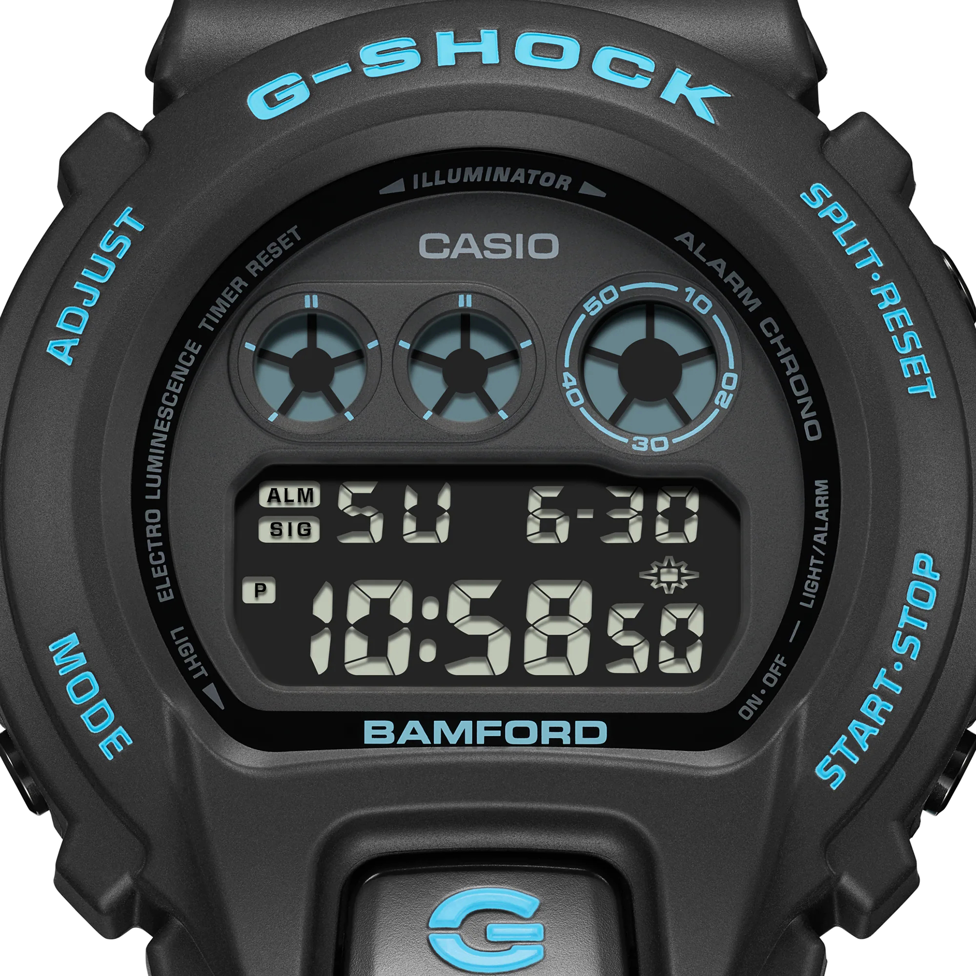 G-SHOCK DW-6900BWD-1DR męski zegarek G-SHOCK Original pasek - miniatura 3