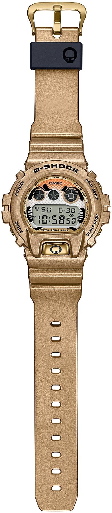 G-SHOCK DW-6900GDA-9ER G-Shock Gold Daruma Doll zegarek sportowy G-SHOCK - miniatura 2