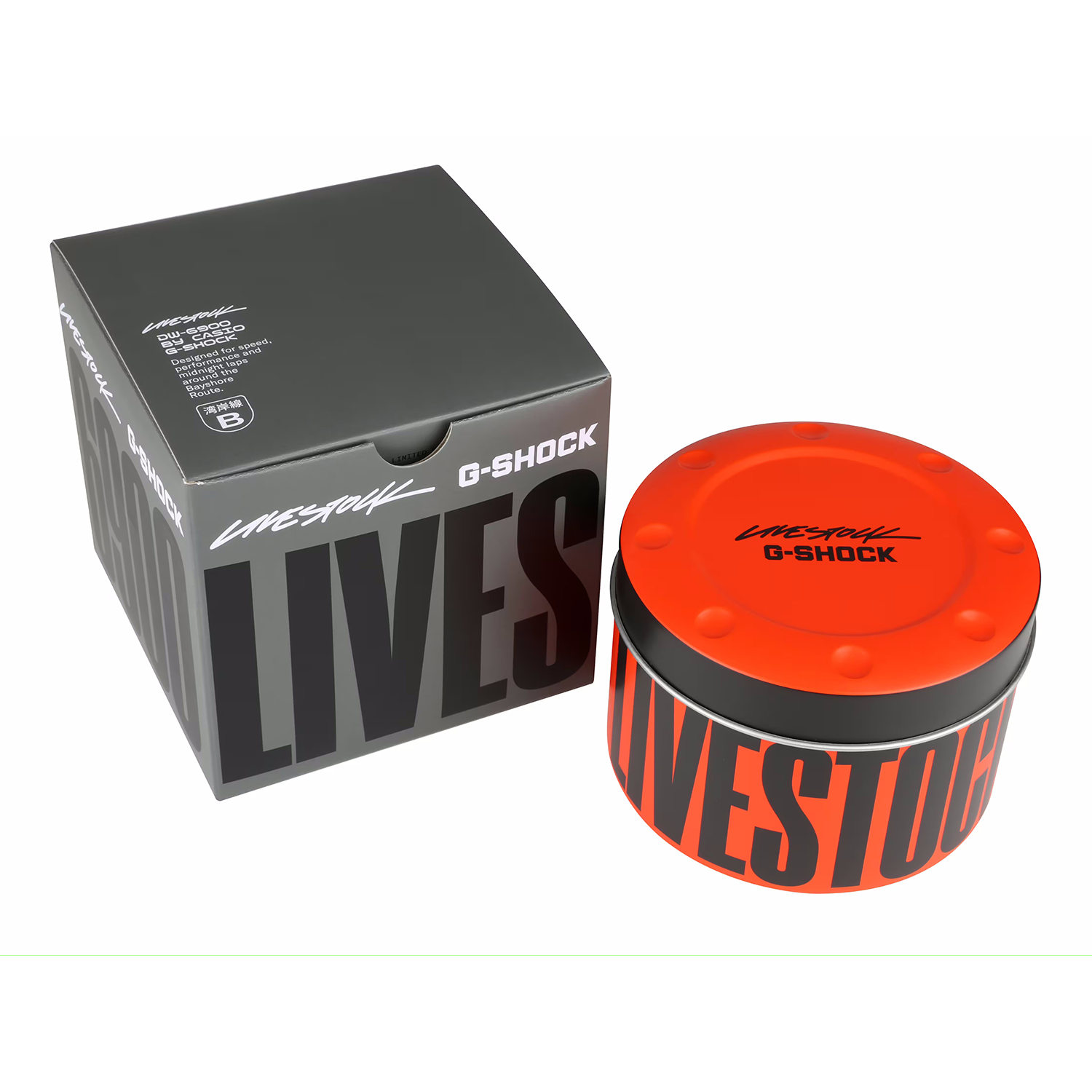 G-SHOCK DW-6900LVS23-8ER G-SHOCK G-SHOCK BLACK RUST zegarek męski sportowy mineralne - miniatura 8