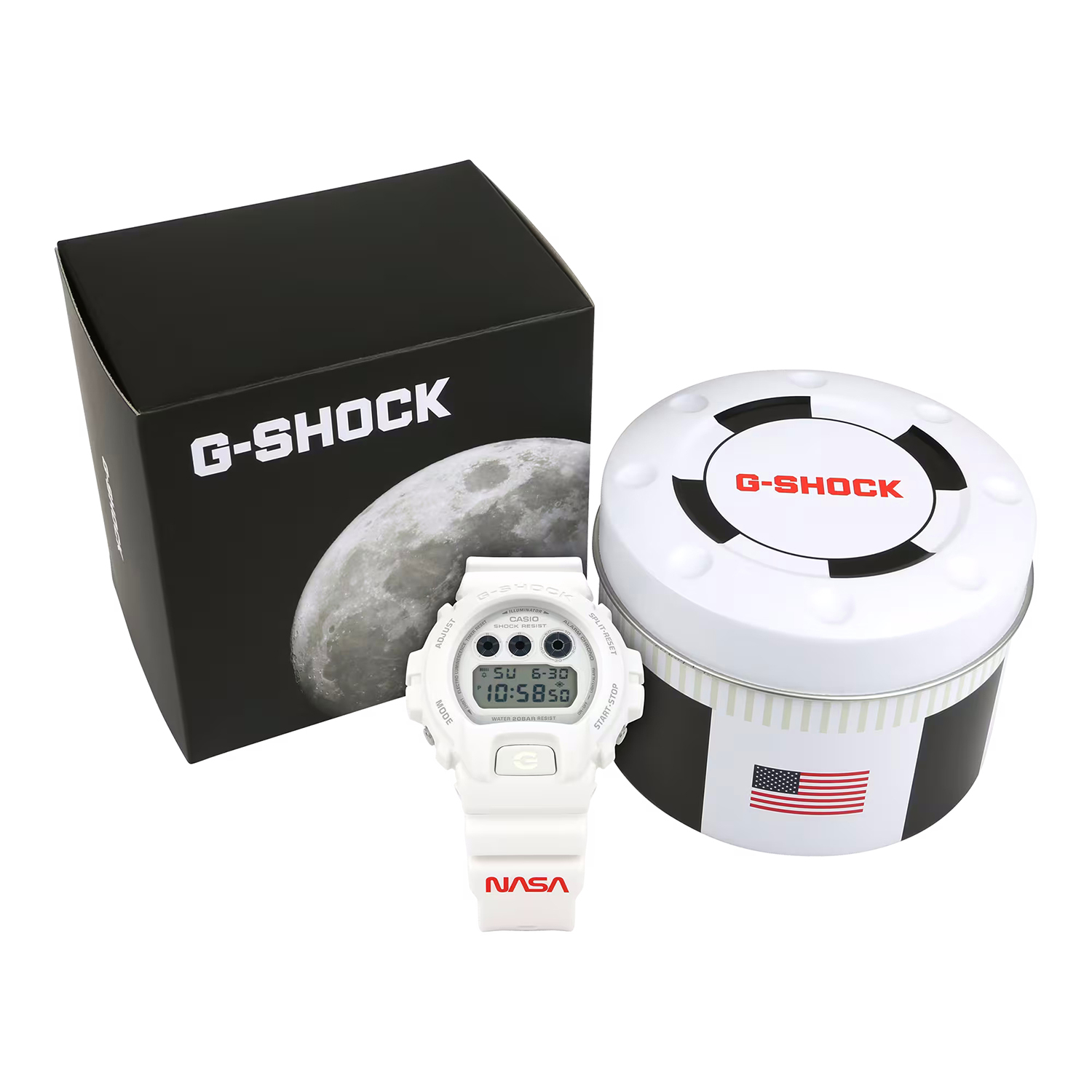 G-SHOCK DW-6900NASA23-7ER G-SHOCK zegarek męski sportowy mineralne - miniatura 8