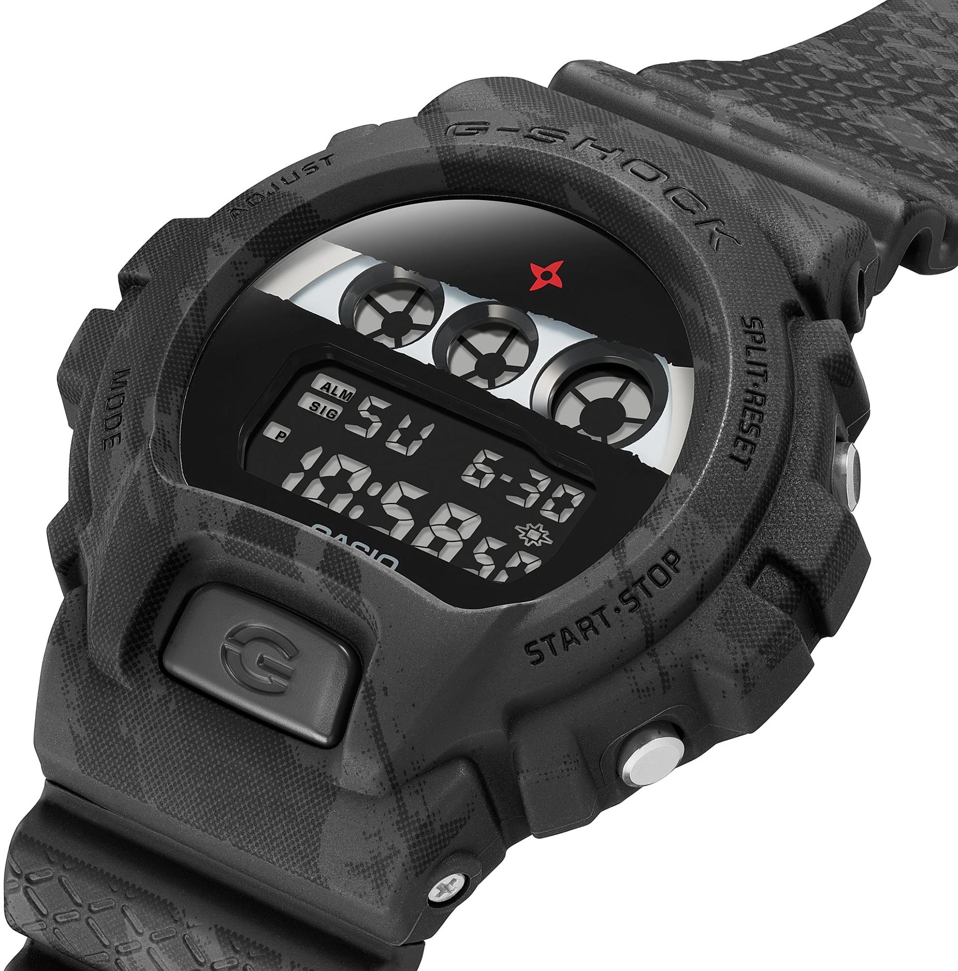 G-SHOCK DW-6900NNJ-1ER zegarek szary sportowy G-SHOCK pasek - miniatura 6