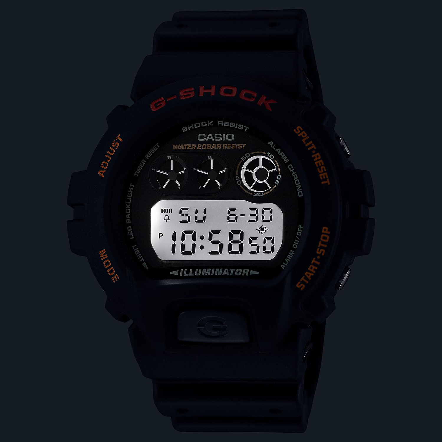 G-SHOCK DW-6900UB-9ER zegarek sportowy G-SHOCK - miniatura 2